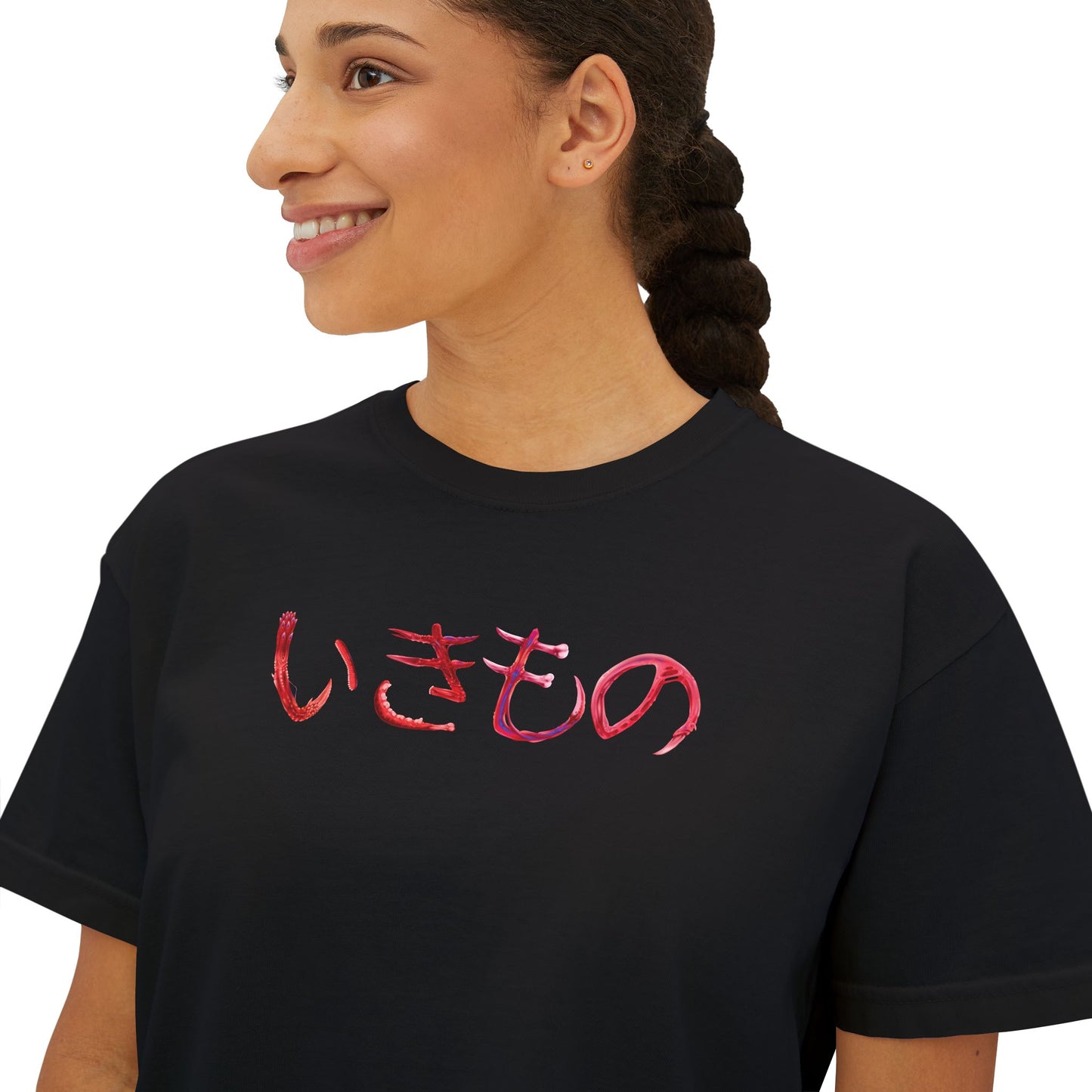 "Ikimono" Women's Boxy Tee