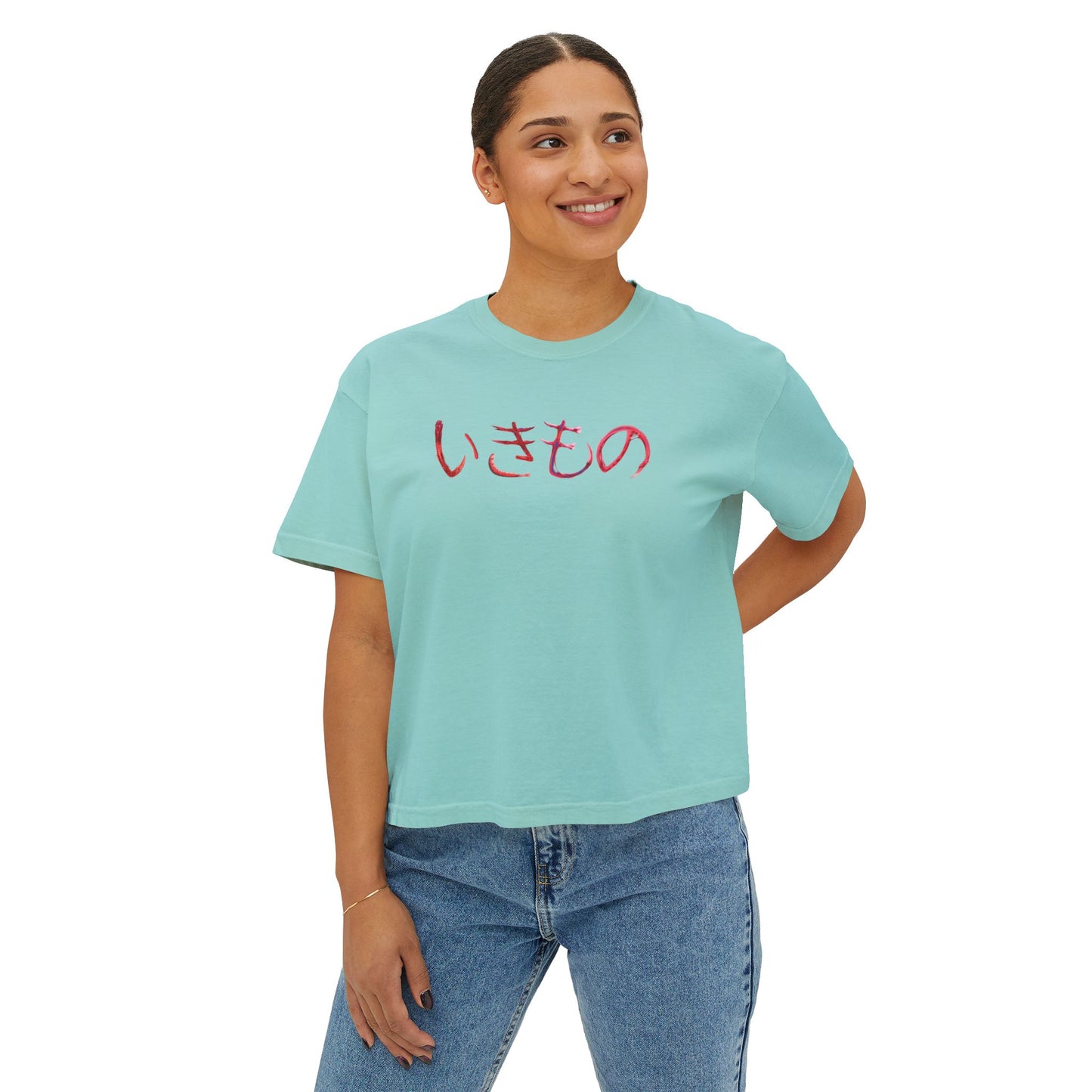 "Ikimono" Women's Boxy Tee