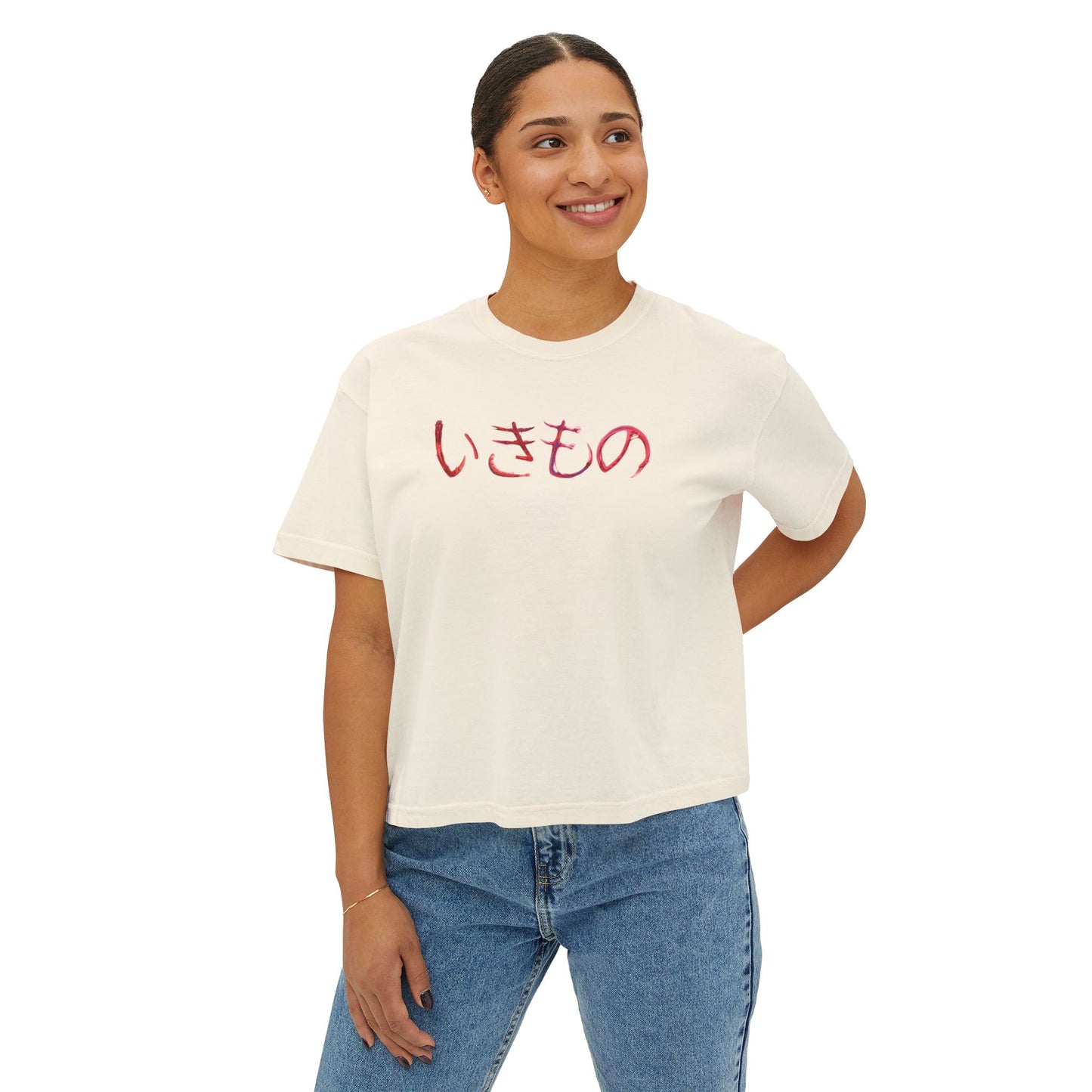 "Ikimono" Women's Boxy Tee